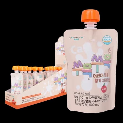 황기 아르기닌 쑤욱쑤욱 0.21L 한팩