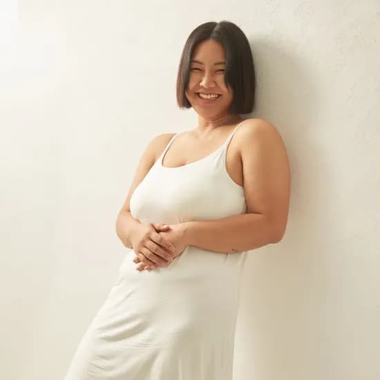 모달 브라캡 이너 롱나시 슬립원피스