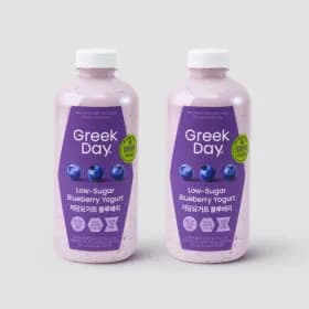 그릭데이 저당요거트 블루베리 900g 2개입