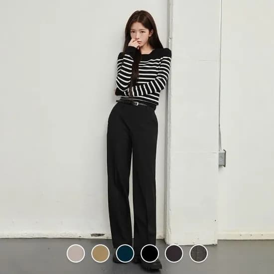 지오다노 스트레이트 슬랙스 6컬러