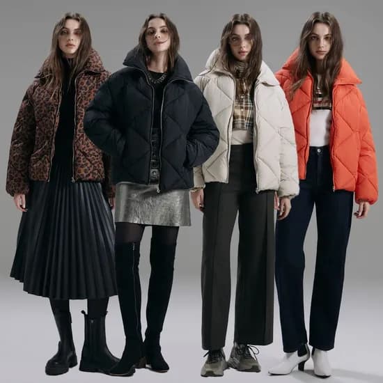 트루릴리전 숏 패딩 점퍼