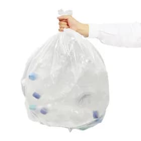 쓰레기 분리수거 배접 비닐봉투 60L 화이트 200매