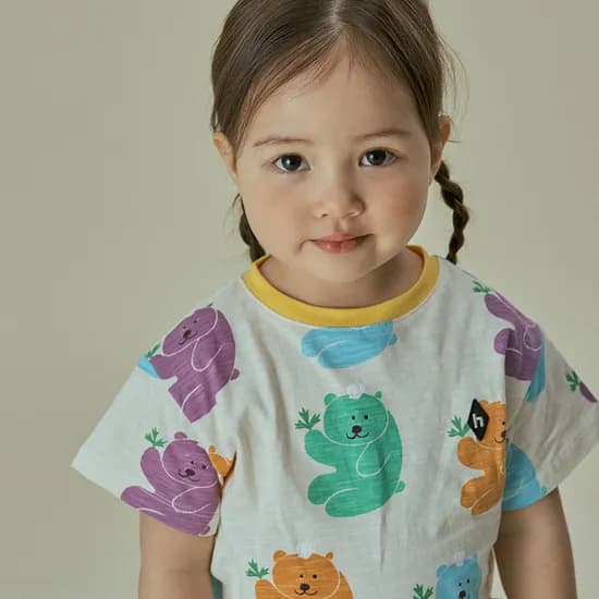 호아따따 반팔상하복