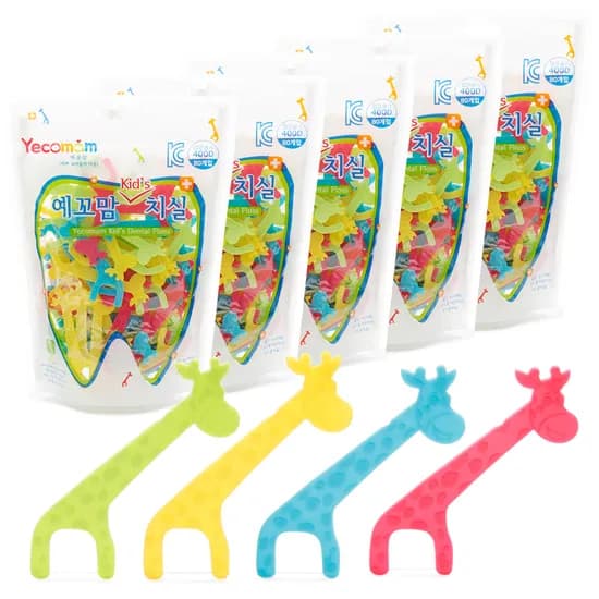 어린이 치실 지퍼백형 400개입
