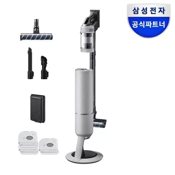 삼성 비스포크제트 AI 경량 280W 무선청소기 페블그레이