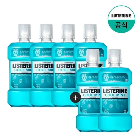 리스테린 쿨민트 500ml 4+2 14,070원 핫딜