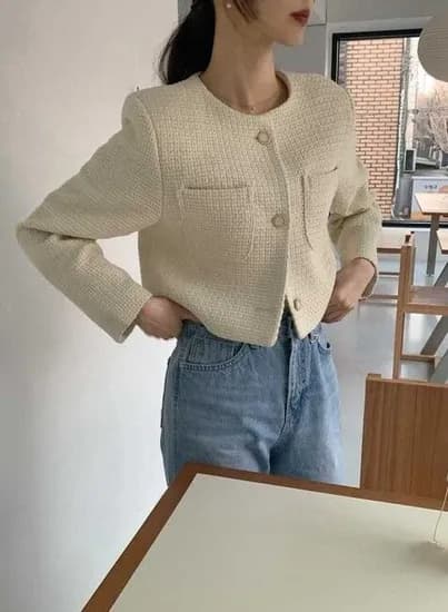 체인-트위드자켓 결혼식 자켓 트위드자켓 19,940원/무배