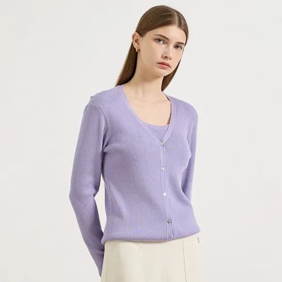 더레노마 일체형 앙상블 니트가디건 27,840원