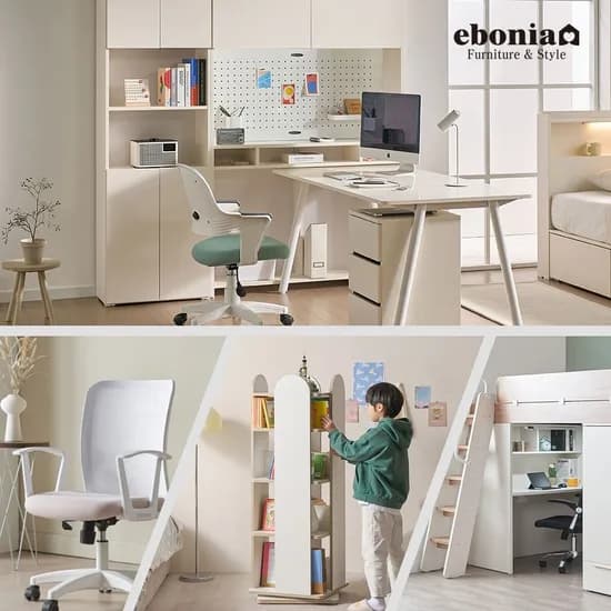 에보니아 회전책장 3단/4단 93,680원~