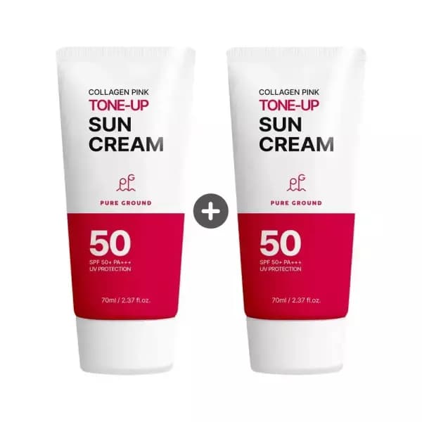 퓨어그라운드 톤업 썬크림 2개 +에센스토너 외 증정품 8220원