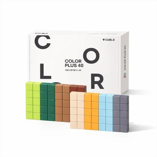 큐블로 매직큐브 큐블로 컬러플러스40 벌크형 29,800원