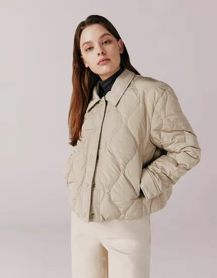 덕다운 오리털 카라 봄 경량패딩 30,000원 무배