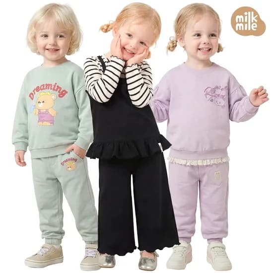 밀크마일 봄신상 상하복 12종 균일 모음 15,620원~