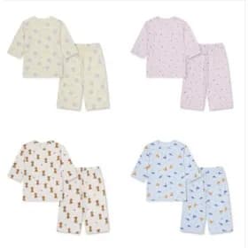 탑텐키즈 공용 뱀부 7부 라운지 셋트 11,490원 (3만이상무배)