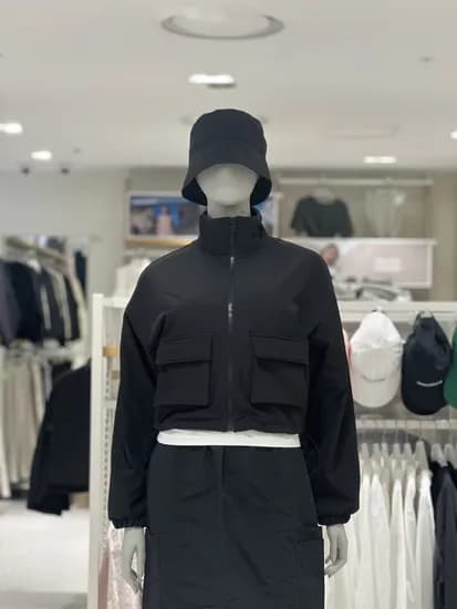 탑텐 밸런스 여성 기모 하이넥 집업 14,900원 2개무배