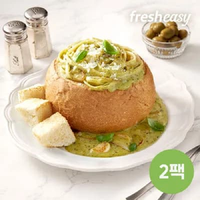 프레시지 바질크림 빠네 파스타 2인분 x2팩 17,400원 무배