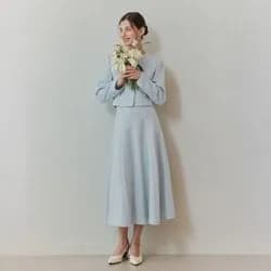 신세계. 제로스트릿 솔리드 트위드자켓+스커트 세트 87,120원 무배