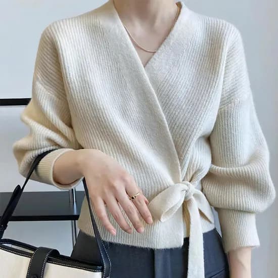 클라셰 랩디자인 니트가디건