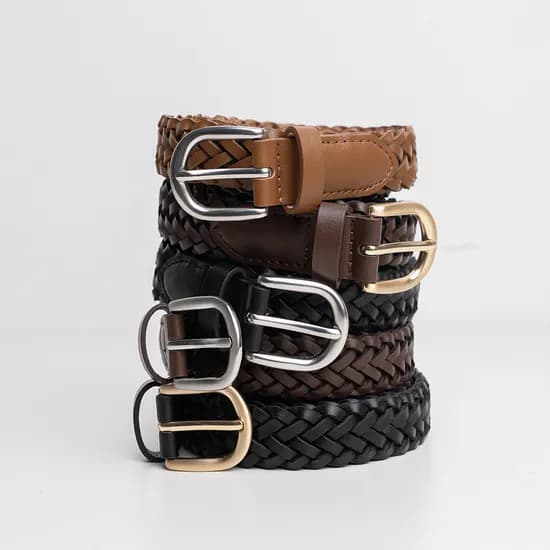 오웬 위빙 레더 벨트 5컬러 5,650원