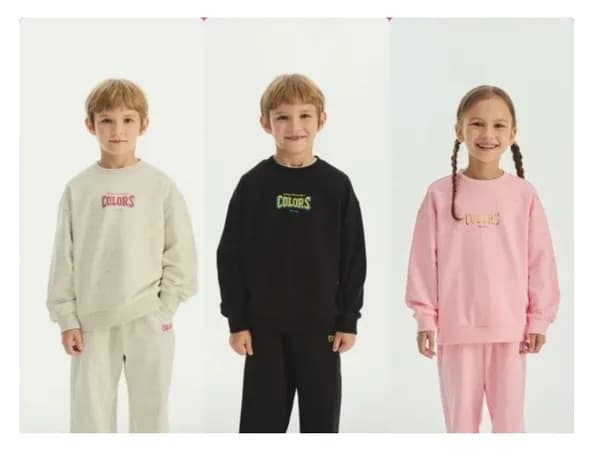 베네통키즈 컬러스3셋업 39,500원