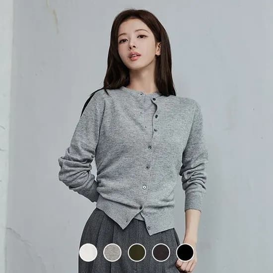 지오다노 여성 크루넥 가디건 무료배송 19000원