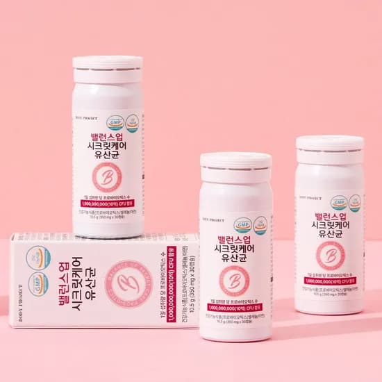 밸런스업 시크릿케어 질 유산균 90정 3개월분 26,900원