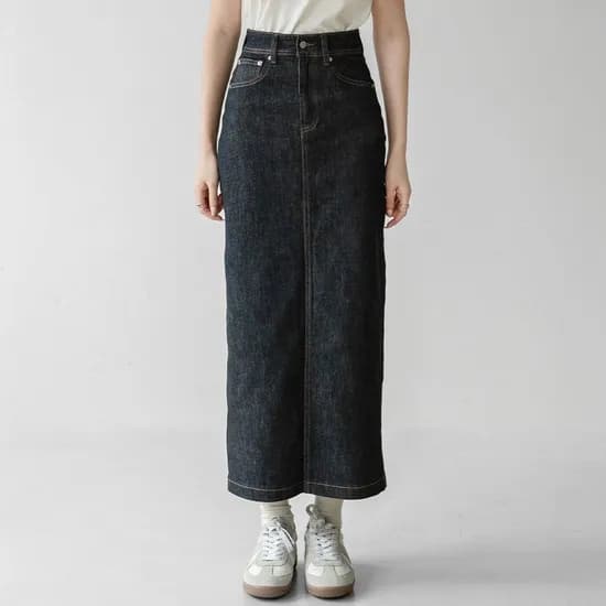 논페이드 스판 뒷트임 H라인 스커트 22,780원 무배