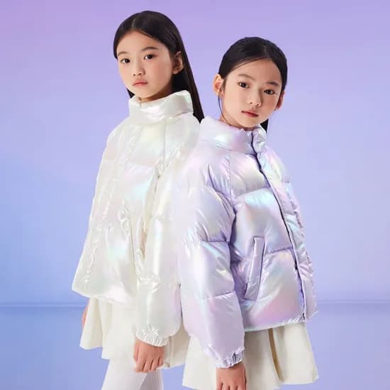 스파오 키즈 푸퍼다운 2종