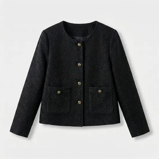 클라셰 빈티지 트위드 하프자켓 26,000원