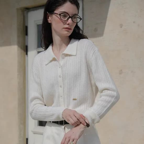 드헤베 파스텔 니트 가디건 30,150원