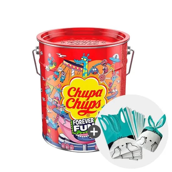 츄파춥스 팝아트틴 150개입 + 선물봉투 10장 22,640원 핫딜!