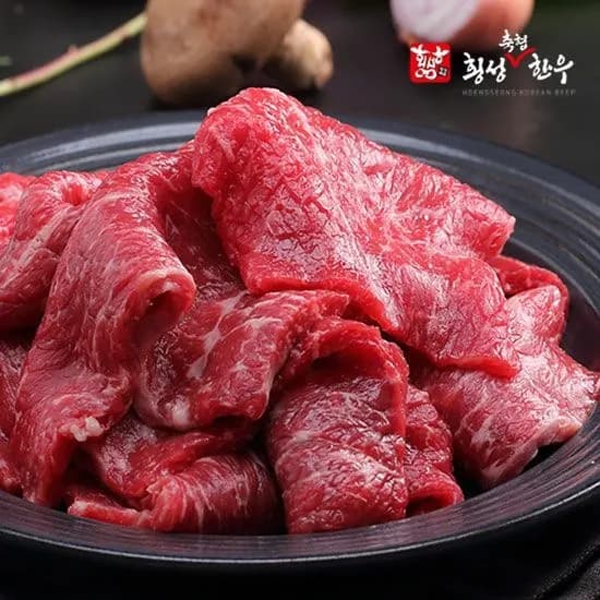 횡성축협한우 1등급 냉동 불고기 200g 3개 + 국거리 200g 2개 총1kg 37,060원