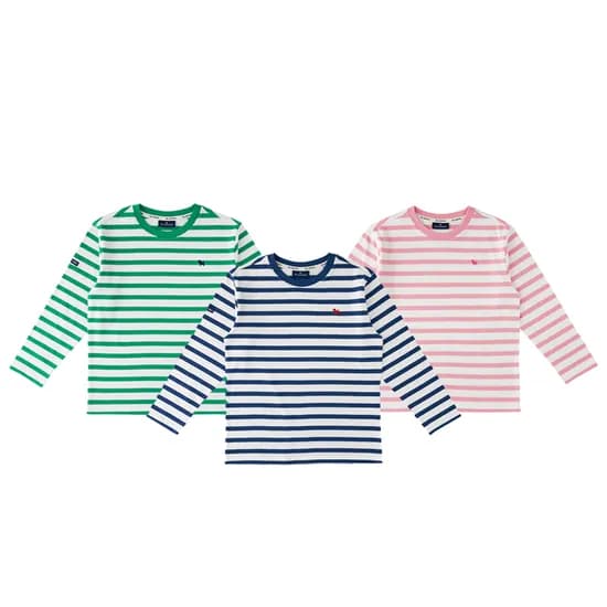 블루독 스트라이프 긴팔 티셔츠 17,210원 무배