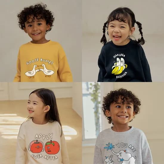 슈슈페 유아동 상하복 세트 8,900원 무배 (+3장이상 맨투맨)