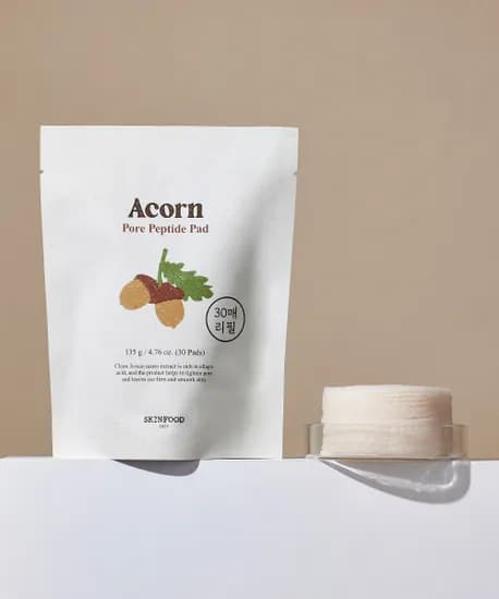 스킨푸드 에이콘 포어 펩타이드 패드 30매 리필 무배 3,500원