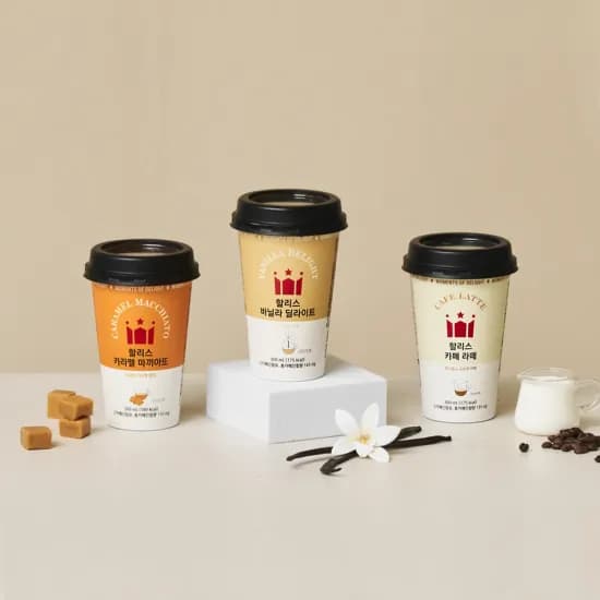 할리스 컵커피3종 300ml ×20개 19,412원