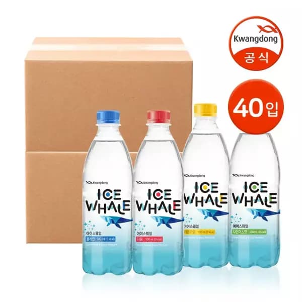 광동 아이스웨일 탄산수 500ml 40개 9,410원