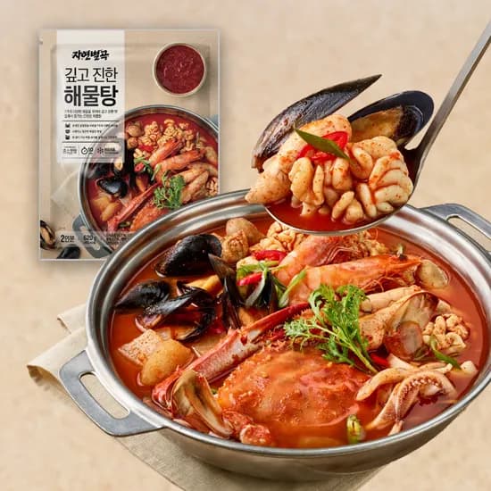 애슐리 자연별곡 진한 해물탕 620g 1개 11,900원