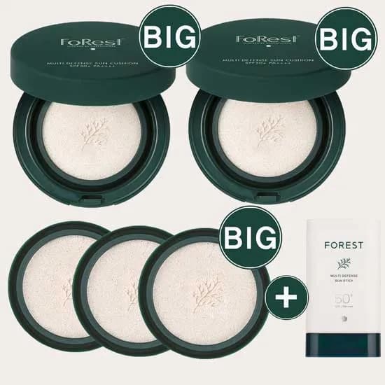 그린핑거 포레스트 빅선쿠션 본품2+리필3+선스틱 37,706원 핫딜