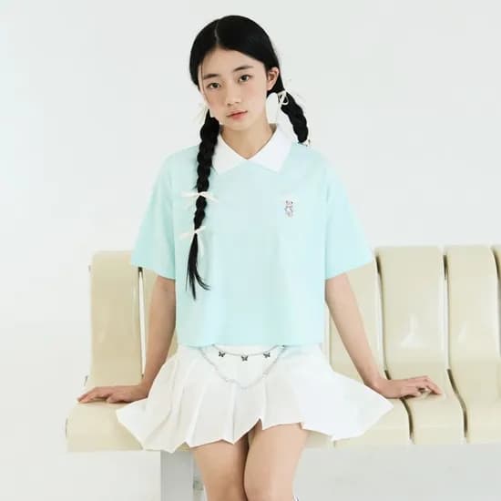 더데이걸 카라 반팔티 8,080원 무배