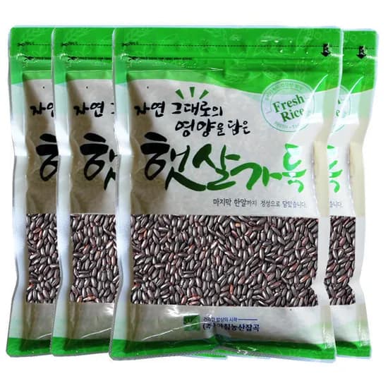 국산 찰흑미 2kg (500g x 4개) 8,450원 무배 핫딜~!