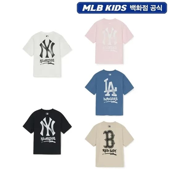 MLB키즈 베이직 스트릿 그래피티 티셔츠 19,600원