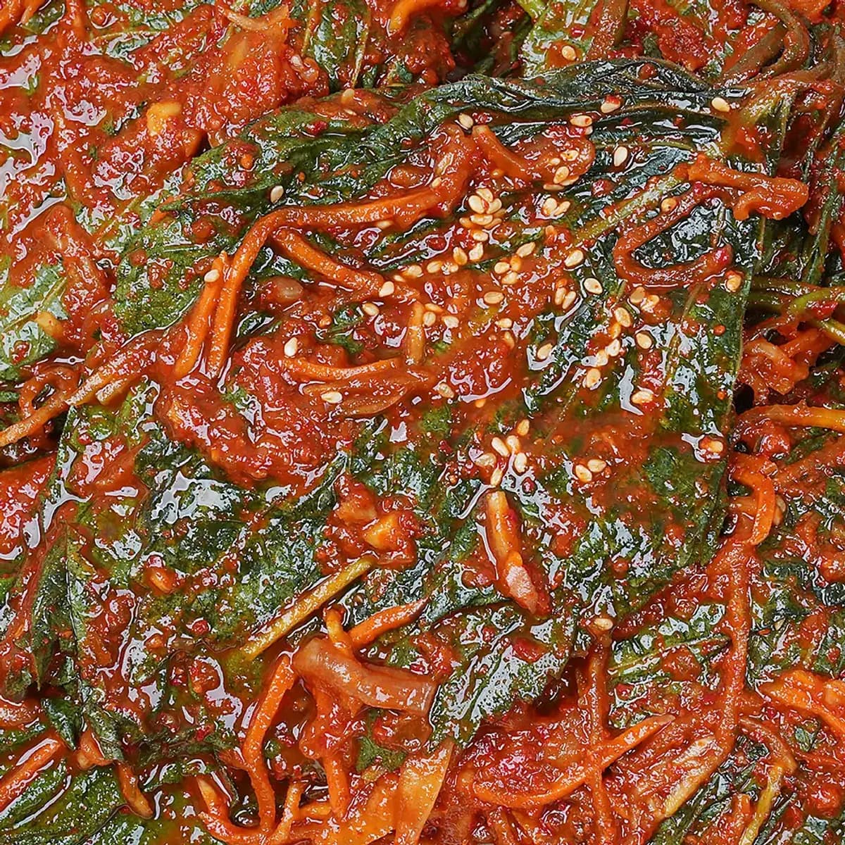 국내산 깻잎김치 500g x 2팩 (총 1kg) 14950원 무배