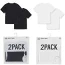 탑텐키즈 에센셜 코튼 반팔/긴팔티 2장 8,030원