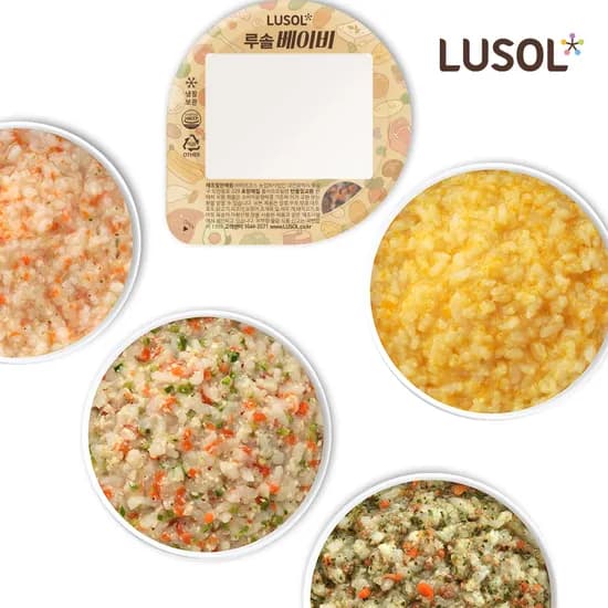 루솔 이유식 3단계 13+1개 35,750원