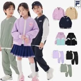 지마켓. 휠라키즈 3ps 우븐 조끼상하세트/점퍼/바람막이 49,810원