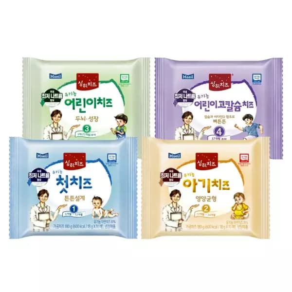 매일유업 상하치즈 1~4단계 100매 31,940원 무배