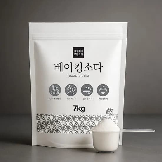 가성비가 브랜드다 베이킹소다 7KG 파우치형+스푼 9,900원