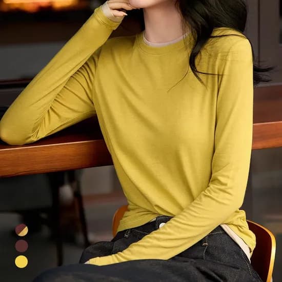 카라 인사이드배색티셔츠 25,850원 무배