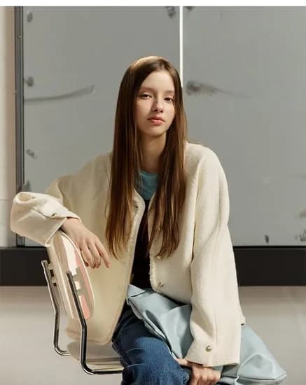 플라스틱아일랜드 트위드 자켓 쿠폰가 49240원 무배